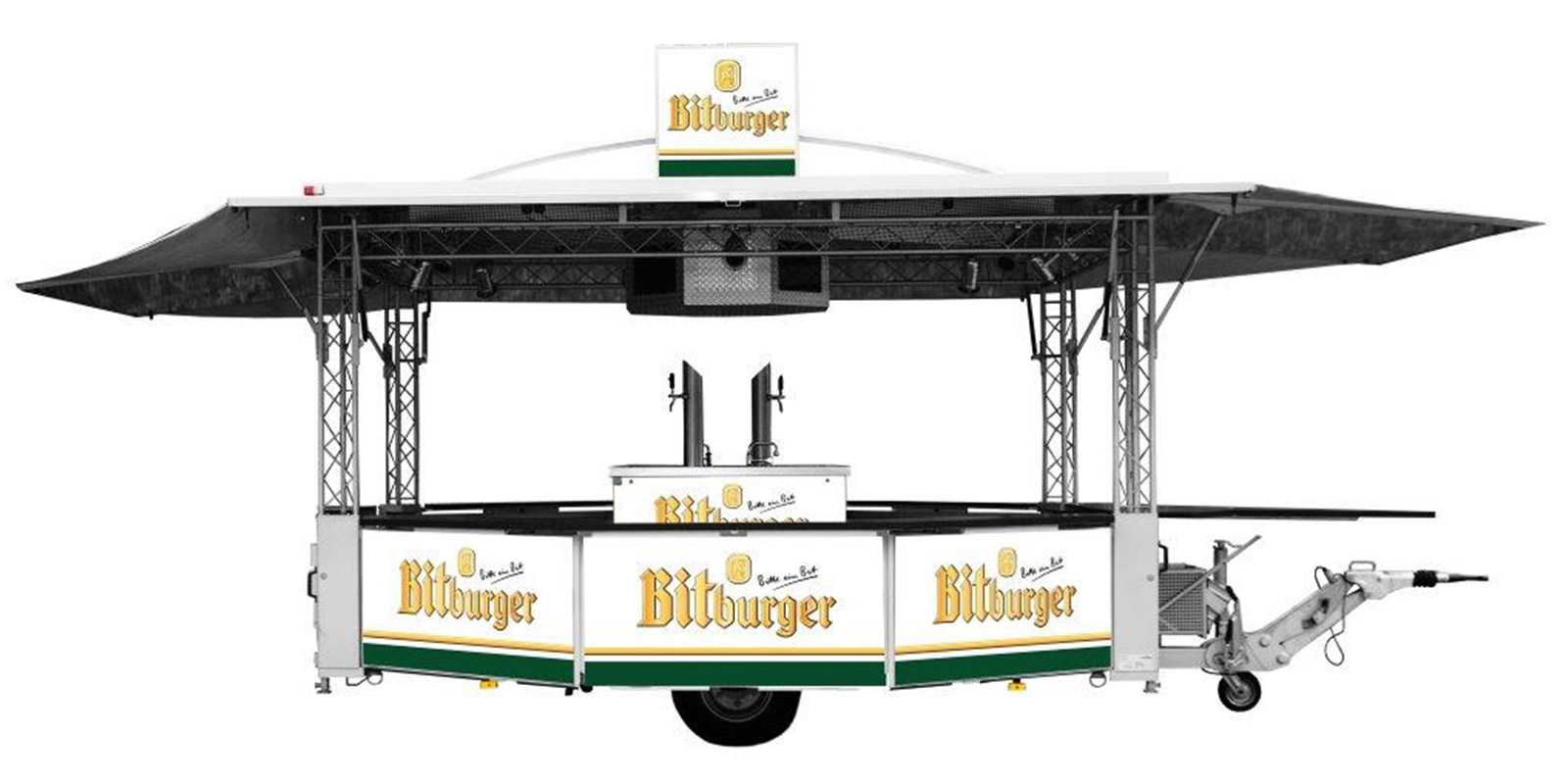 CCK Bierwagen - Bierwagen - Schwenkgrill - Verleih - leihen - Mieten - mit Personal - Ausschankwagen Getränkewagen - Kosten - Preise